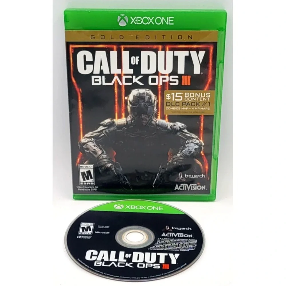 Call of Duty:‎ Black Ops III Gold Edition CIB COMPLETE BOX